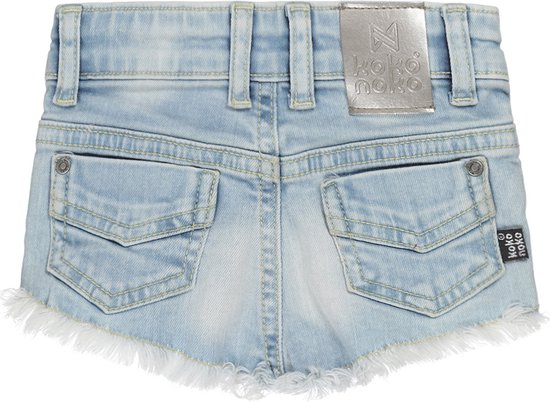 Koko Noko - Ensemble de vêtements (2 pièces) - jean court - chemise sans manches jaune - Taille 104
