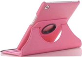 Bookcase voor Samsung Galaxy Tab 10,4 incht A7 (T500) Flip Stand 360° Roze Luxe Smart Book Draaibare Case Gekleurde Tablethoes.