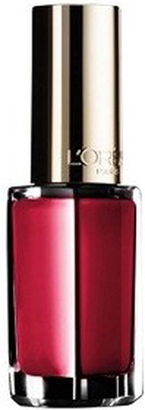 L'Oréal Paris Color Riche Le Vernis Nagellak 962 Lame Crimson, dieprode kleur, glanzende afwerking.