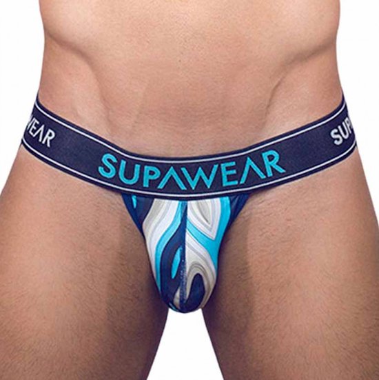 Supawear - Sprint Jockstrap Woody Blauw - Taille L - Sous- Sous-vêtements pour hommes
