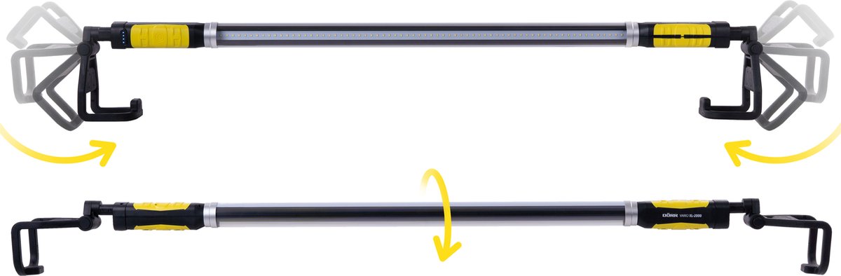 DÖRR automotive LED werklamp op accu, perfect voor onder de motorkap