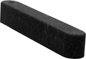 Rubber Zandbak rand  Zwart - Speelplaats opsluitband 100 x 15 x 15 cm