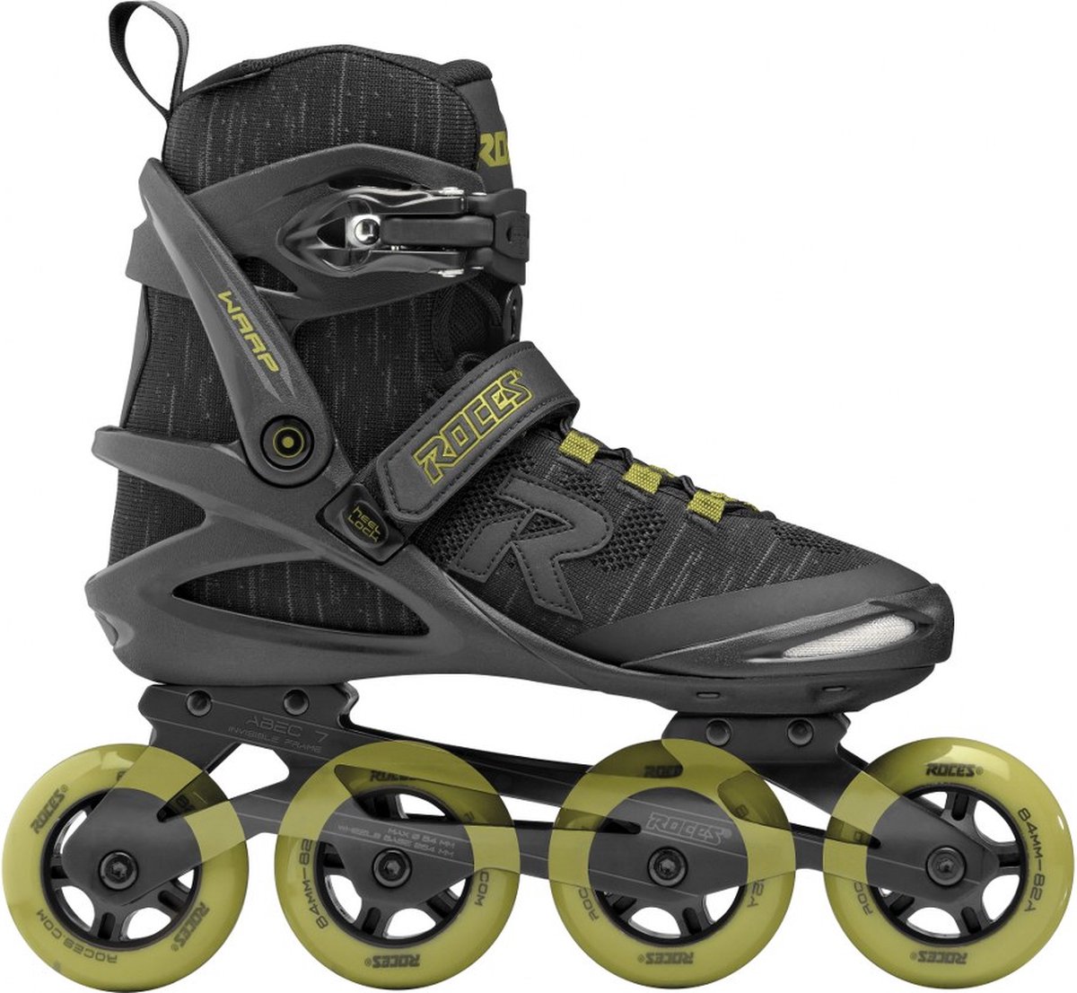 Roces Warp Thread 84 inline skates 38 Volwassenen Zwart
