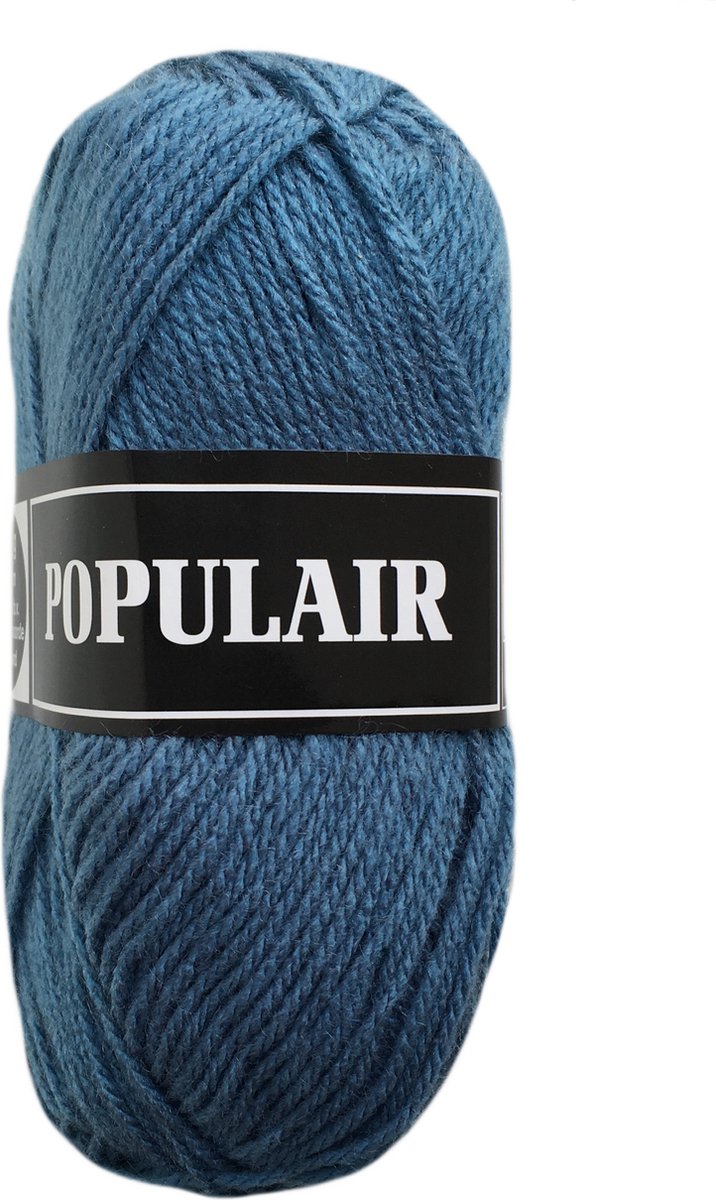Beijer BV Populair acryl garen - petrol blauw (31) - 5 bollen