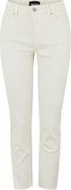 Pieces PCLUNA STRAIGHT MW ANK WGRA NOOS CP BC Dames Jeans Whitecap Gray - Maat 28 x L30