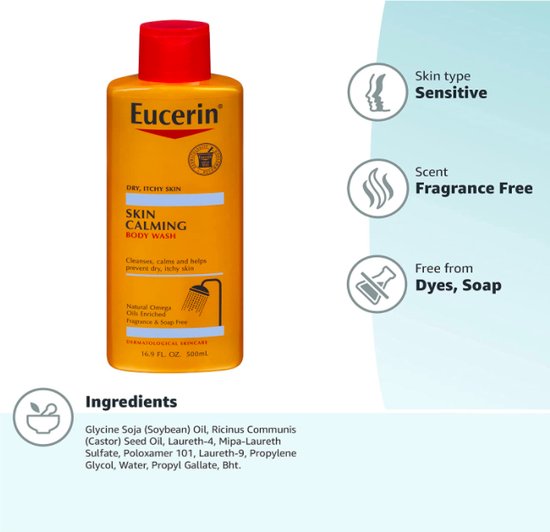 Eucerin Body Wash 500ml