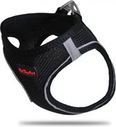 PetTagArt  Air-Mesh Hondentuig- SMALL-Zwart