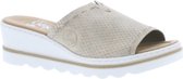 RIEKER 67494-60 Muiltje beige maat 38