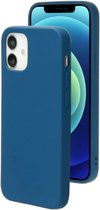 Iphone 12 mini - Siliconen telefoonhoesje - Blauw
