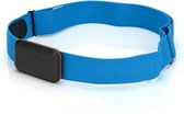 Vervangende borstband voor hartslagmeter – blauw – geschikt voor Polar H1 H7 H10, Garmin ANT HRM, Wahoo Tick, 4iiii Viiiiva