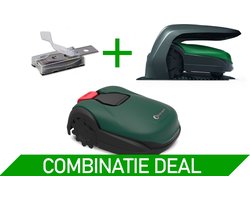 Robomow Robotmaaier RK1000pro 1000 m² 45% Helling Combo deal (RK1000 PRO + RK Robohome + messenset) - Randmaaifunctie - grasmaaier