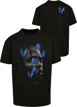 Urban Classics Heren Tshirt -XL- Le Papillon Oversize Zwart