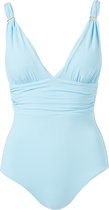 Melissa Odabash Panarea Swimsuit sky blue