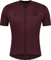 Rogelli Explore Fietsshirt - Korte Mouwen - Heren - Bordeaux, Zwart - Maat XL