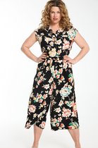 Paprika Dames Jumpsuit met bloemetjes - Jumpsuit - Maat 50