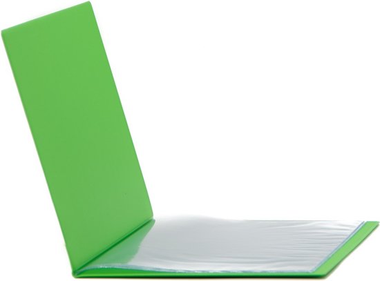 Foto: Goodline pvc portfoliomap geschikt voor 12 pagina s type classic lichtgroen