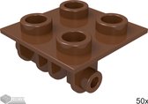 LEGO 6134 Roodbruin 50 stuks