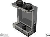 LEGO 87552 Doorzichtig zwart 50 stuks