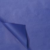 Zijdepapier vloeipapier inpakpapier blauw zijdevloei - 50x70 cm 17gr - 100 vellen - Verhuispapier - knutselen - inpakken en beschermen