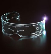 Freaky Glasses® | LED party glasses | Transparant