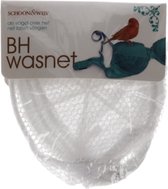 BH Wasnet - Wasnet - BH - Wassen - Wasmachine - Fijne was - Waszak - Kleding - Bescherming - Tegen gaatjes - Bescherming voor uw kleding - Waszak voor BH - Waszak met stevige rand -  37x27 - Wit.