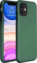 Iphone 11 PRO - Siliconen telefoonhoesje - Groen