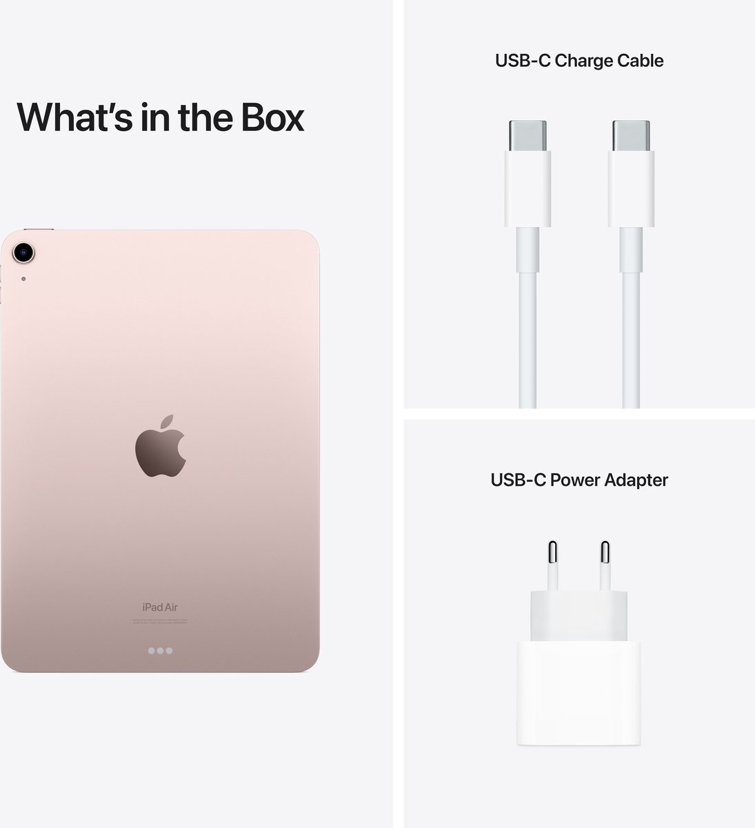 Apple iPad Air (2022) - 10.9 inch - WiFi - 64GB - Roze - 5e generatie thumbnail 6
