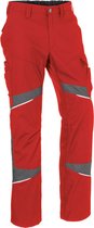 Kubler Activiq werkbroek+ 2250 - Rood | Grijs - 64