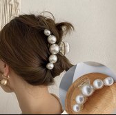 Luxe Haarklem met Parels - Haarclip/Haarspeld - Haaraccessoires Bruiloft