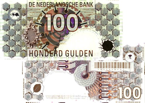 Afbeelding van het spel 100 Gulden 1992 Steenuil