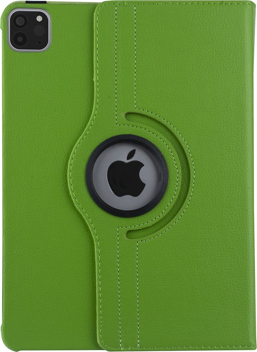 Apple iPad Pro 11 inch 2020 Groen Book Case Tablethoes - 360 graden draaibaar