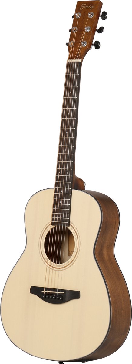 Fazley W100NE-3/4 elektrisch-akoestische 3/4 solid top westerngitaar naturel