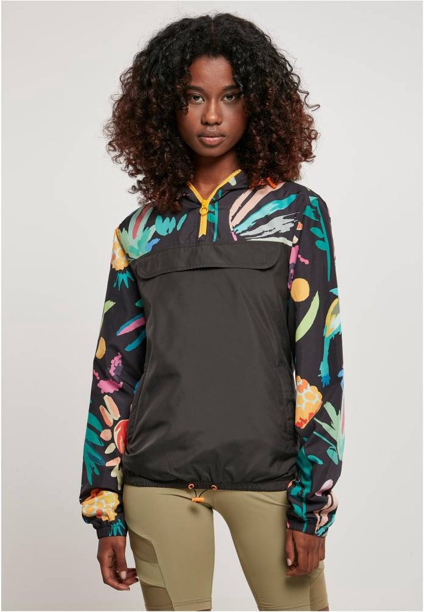 Urban Classics Mixed Pullover Jas XL Zwart