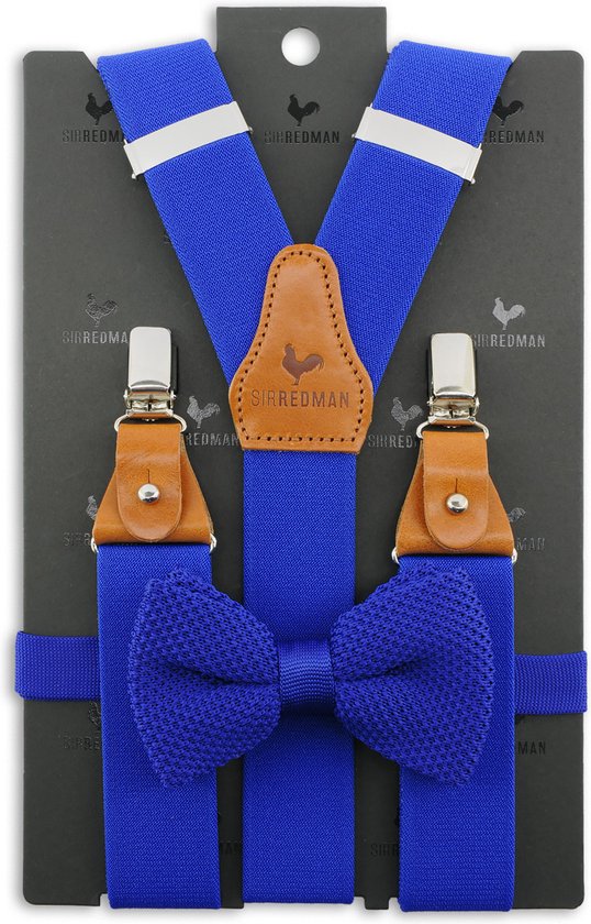 Sir Redman - pack combiné bretelles - Royal Fundamental - bleu cobalt