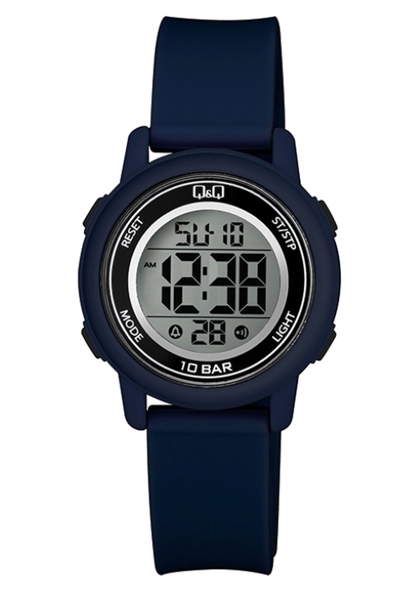 QQ-digitaal-donker blauw-Waterdicht-Zwemmen-Sporten-Alarm-Stopwatch-Backlight.