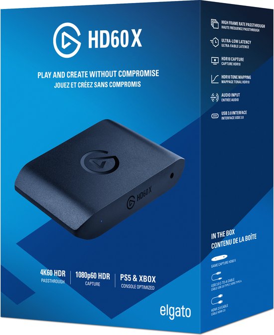 Elgato Game Capture HD60 X - Accessoires streaming - Garantie 3 ans LDLC