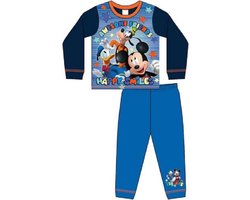 foto van Mickey Mouse pyjama - Awesome Friends - Mickey / Donald / Goofy pyama - maat 104