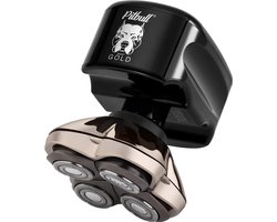 Skull Shaver® Pitbull Gold PRO X5 - Nieuwste Model 2025 - Inclusief Travelcase - Head and Face Shaver - Scheerapparaat - Cadeau voor hem - Vaderdag Cadeau