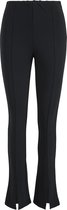 Vila VISTINAS HW FLARED PANTS/LK Dames Broek Zwart - Maat S