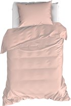 Moodit Dekbedovertrek Basil Pearl Pink - Eenpersoons - 140 x 220 cm - Katoen