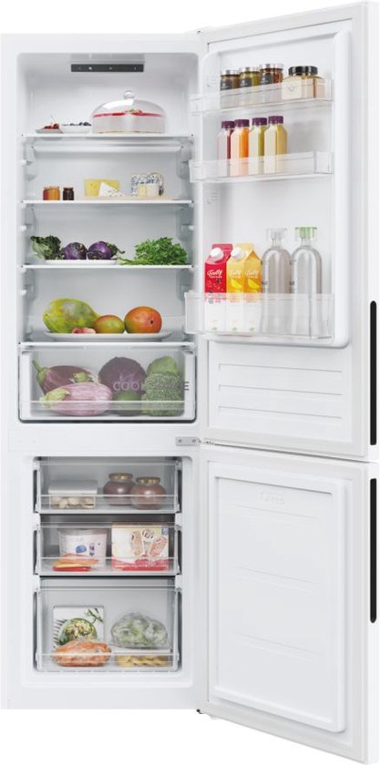 Hoover H-FRIDGE 300 HOCT3L517ES2 Libera installazione 260 L Argento