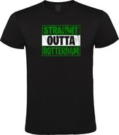 Klere-Zooi - Straight Outta Rotterdam - Heren T-Shirt - XL