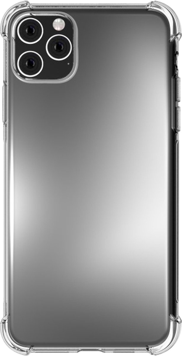 Peachy Transparant case shockproof TPU hoes geschikt voor iPhone 11 Pro - Doorzichtig