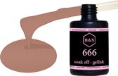 Gellak - 666 - 15 ml | B&N - soak off gellak