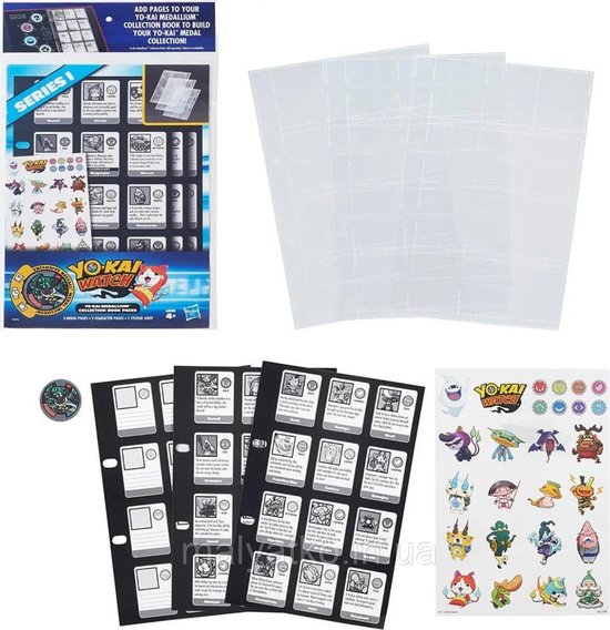 Afbeelding van het spel Yo-Kai Watch verzamelboek met stickers - Inclusief Medaille Serie 1