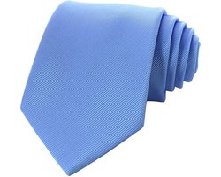 Sorprese Stropdas - Lichtblauw - 100% Zijde - Stropdassen voor heren - Sinterklaas - Kerst