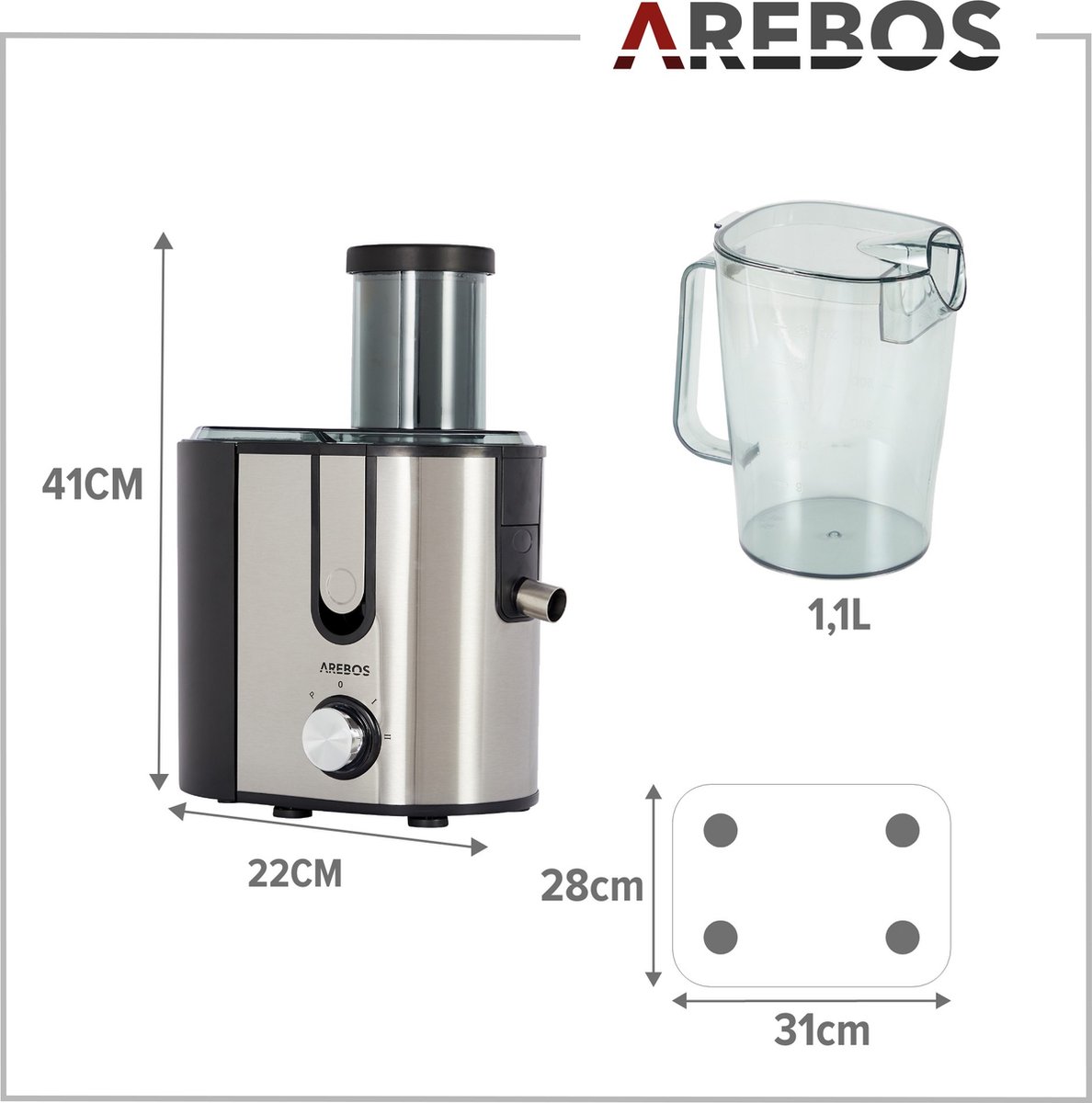 Inductie Stoom Juicer - Keuken - Huis en wonen