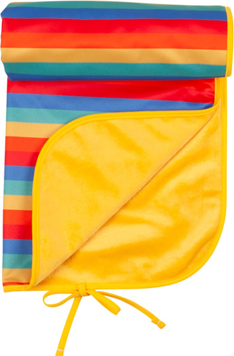 TotsBots Happy Mat Rainbow Stripe - Verschoonmatje - Gerecycled materiaal