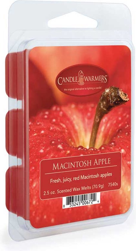 Candle Warmers wax melts macintosh apple