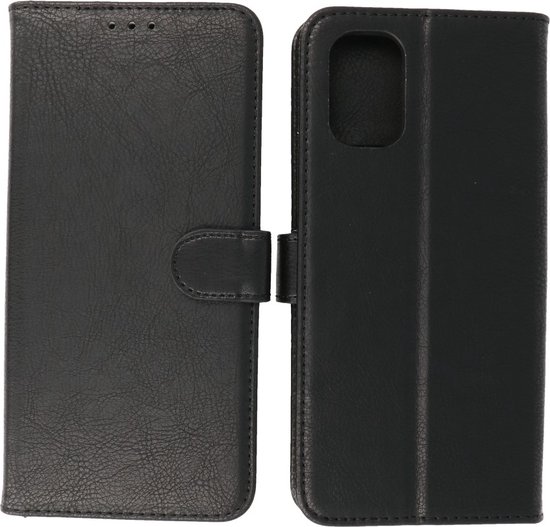 Nokia G21 & Nokia G11 Case - Book Case Phone Case - Card Holder Wallet Case - Wallet Cases - Zwart